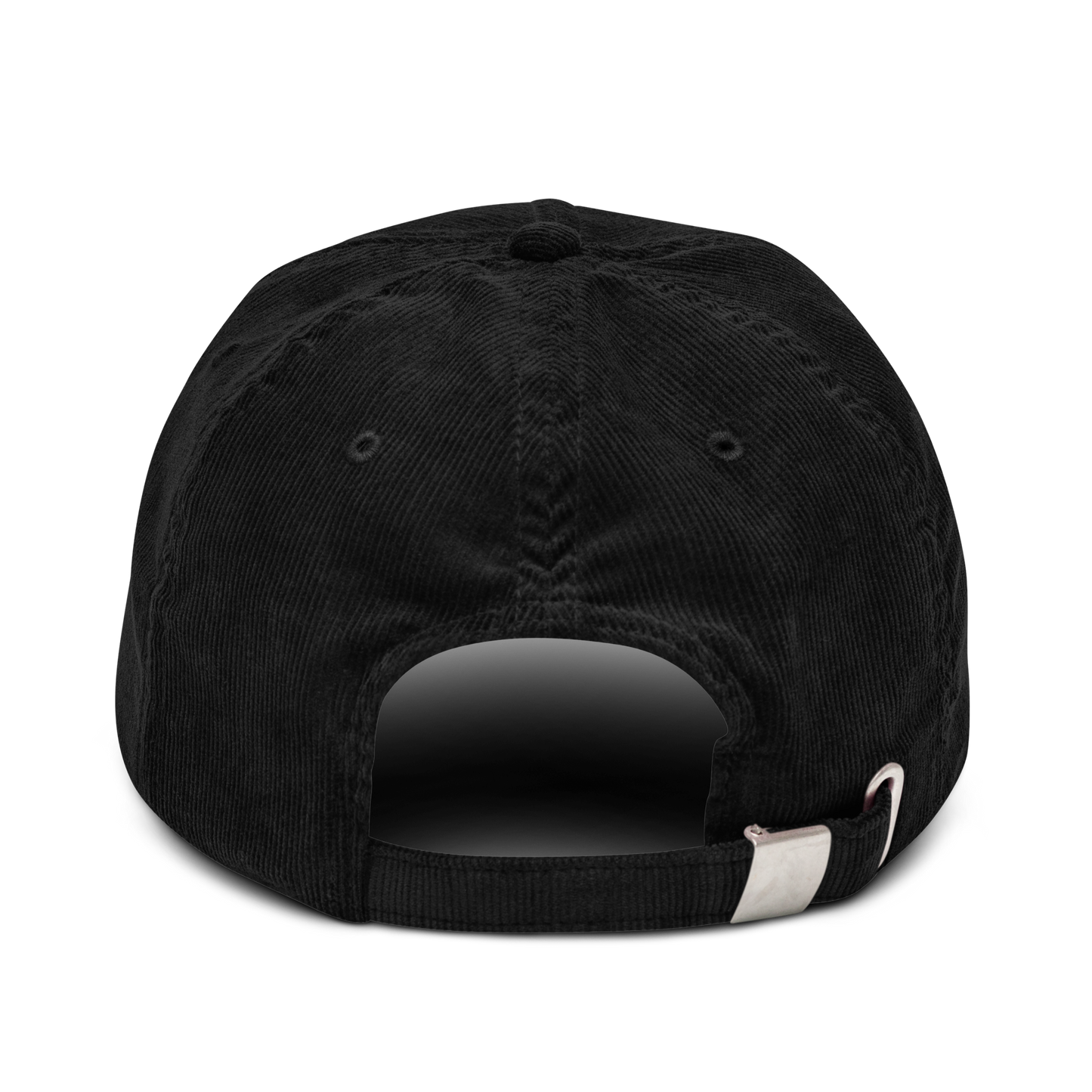 Cappellino nero Flawless in velluto con logo ricamato